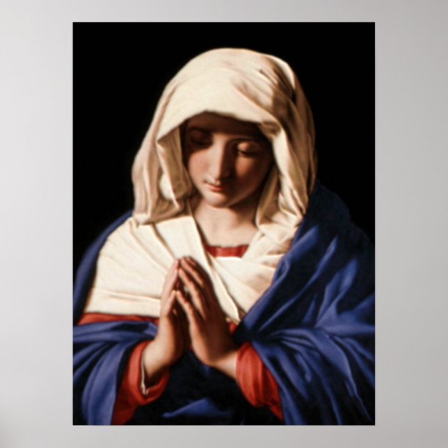 Affiche Bienheureuse Vierge Marie - Mère de Dieu (Devant)