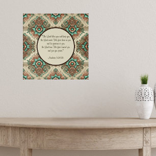 Affiche Bienheureux Traditionnel