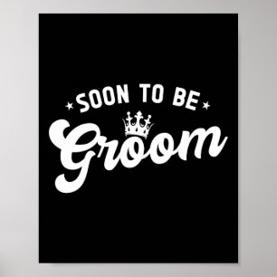 Affiche Bientôt Être Groom Bachelor Party