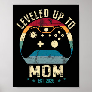 Affiche Bientôt Être Maman 2025 Drôle Je Me Suis Leveled J