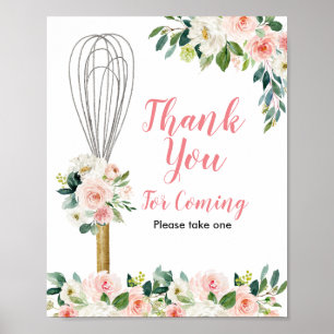 Affiche Bientôt mariée Merci d'être venue