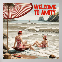 Bienvenue à Amity (Editable) Seaside
