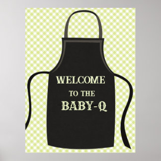 Affiche Bienvenue à Baby-q