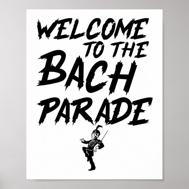 Affiche Bienvenue À Bach Parade Bride Squad Gothic Bach (Devant)