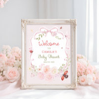 Bienvenue à la Baby Shower Little Love Bug Bloom