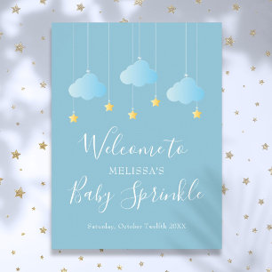 Affiche Bienvenue à la Baby Sprinkle Twinkle Sprinkle