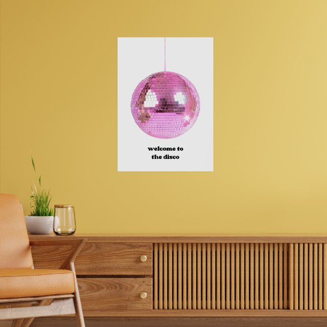 Affiche Bienvenue à la discothèque (Salon 2)