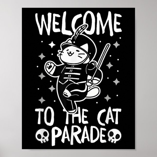 Affiche Bienvenue À La Parade Des Chats (Devant)