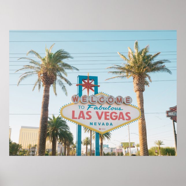 AFFICHE BIENVENUE À LAS VEGAS (Devant)