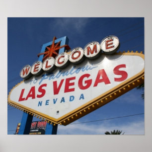 Affiche Bienvenue À Las Vegas
