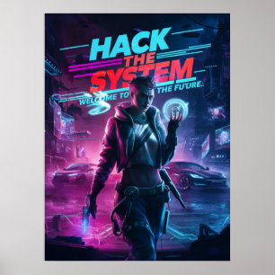 Affiche Bienvenue à l'avenir