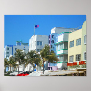 Affiche Bienvenue à Miami