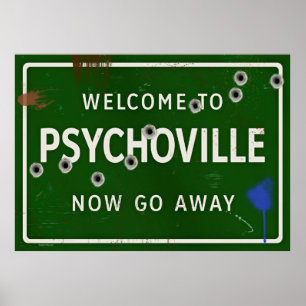 Affiche Bienvenue À Psychoville