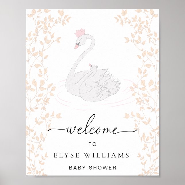 Affiche Bienvenue à Swan Princess (Devant)