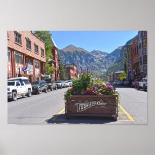 Affiche Bienvenue à Telluride, Colorado
