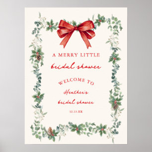 Affiche Bienvenue à une joyeuse petite fête de fiançailles