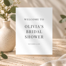 Bienvenue à une réception de mariage minimaliste m