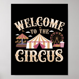 Affiche Bienvenue Au Cirque