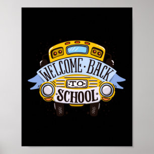 Affiche Bienvenue au retour à l'école