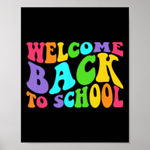Affiche Bienvenue Byck à l'école 1er jour d'école Élèves