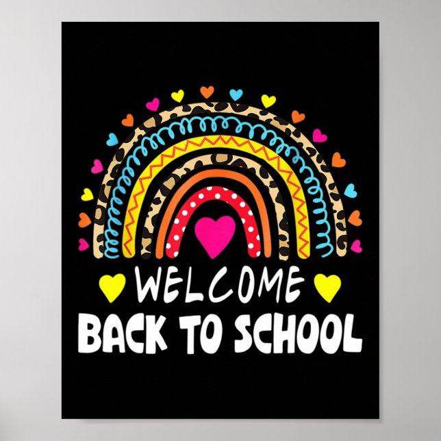 Affiche Bienvenue Byck à l'école Premier jour d'école Ense (Devant)