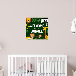 Affiche Bienvenue dans la Jungle