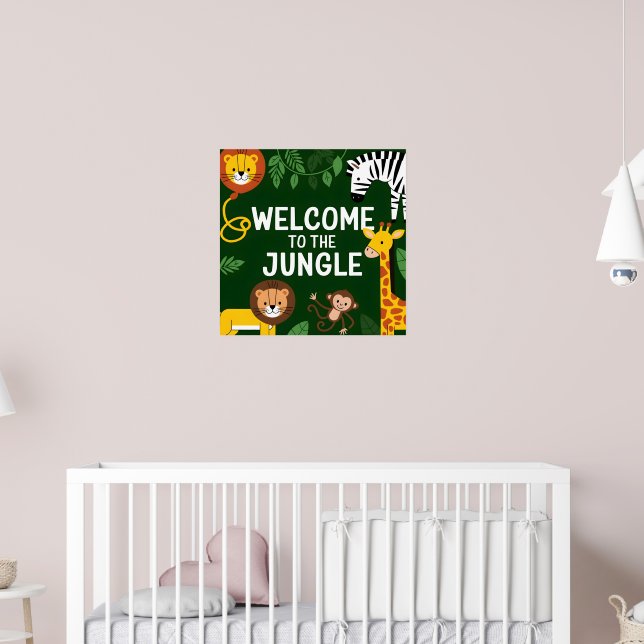 Affiche Bienvenue dans la Jungle (Pépinière 2)
