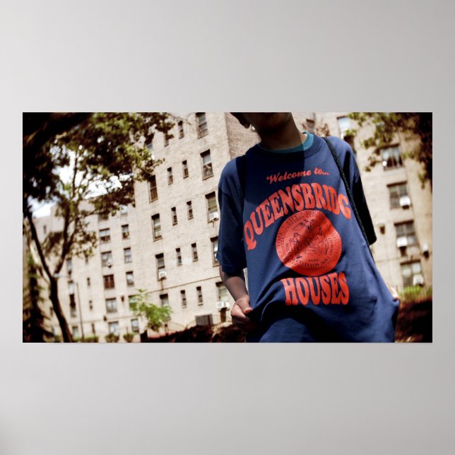 Affiche Bienvenue dans les maisons de Queensbridge (Devant)