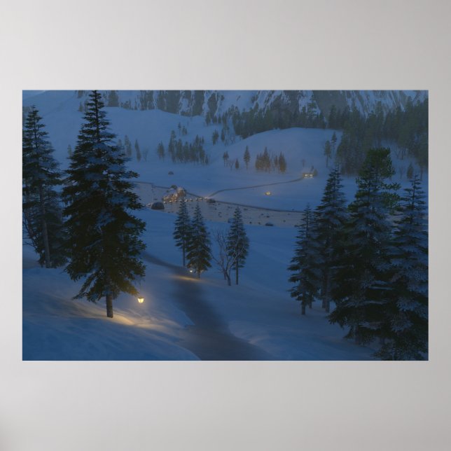 Affiche Bienvenue dans l'impression Cwm (Devant)