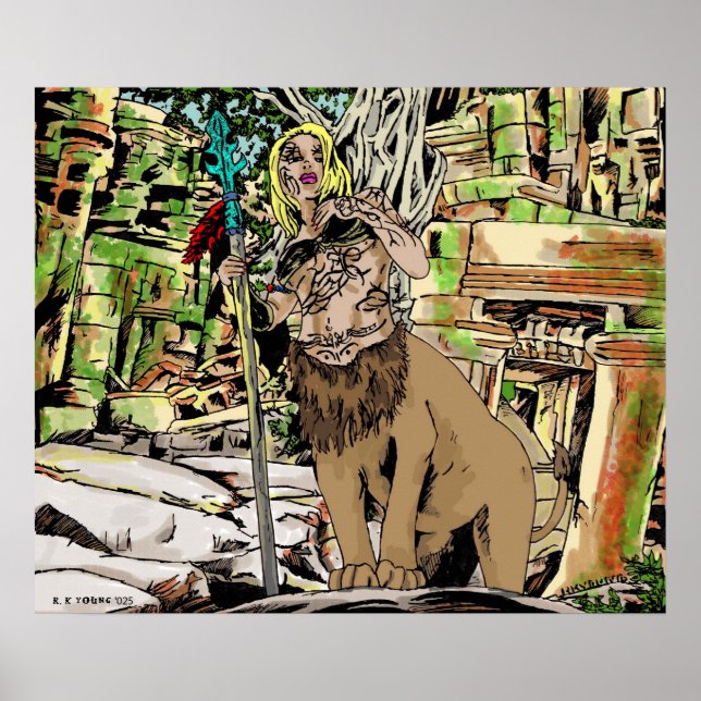 Affiche Bienvenue Dans Ma Jungle (Devant)