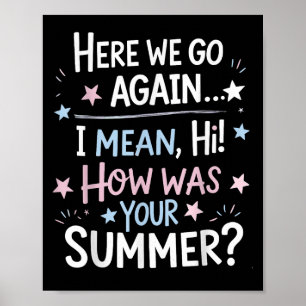 Affiche Bienvenue De Retour Je Suis Heureux Que Vous Soyez