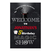 Bienvenue Magie Show Anniversaire