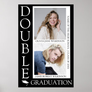 Affiche Bienvenue pour la remise des diplômes en commun