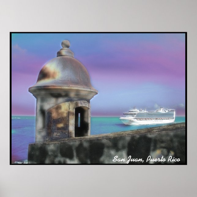 Affiche Bienvenue sur l'affiche de San Juan (Devant)