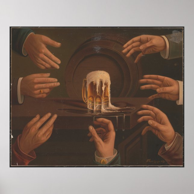 Affiche Bière (Devant)