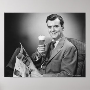 Affiche Bière froide