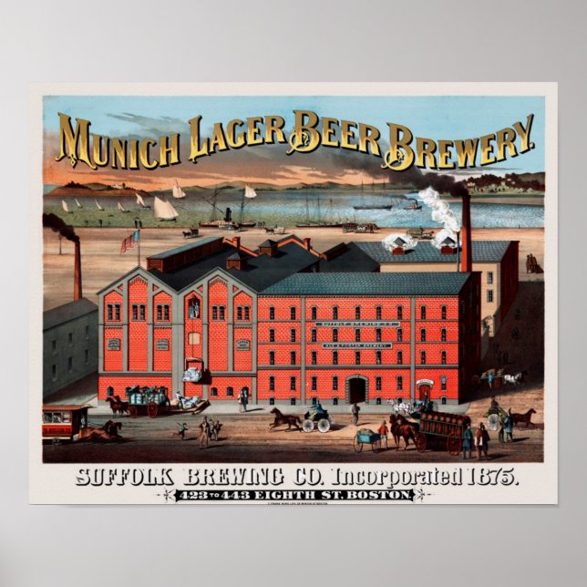 Affiche Bière Suffolk (Devant)