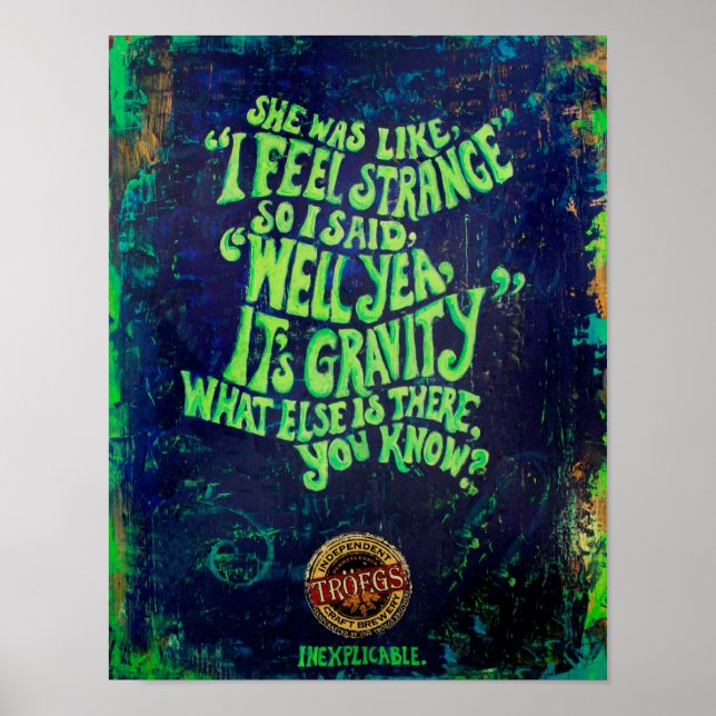 Affiche Bière vintage (Devant)