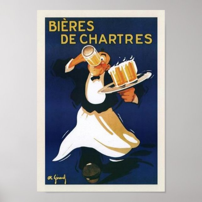 Affiche Bières de Chartres (Devant)