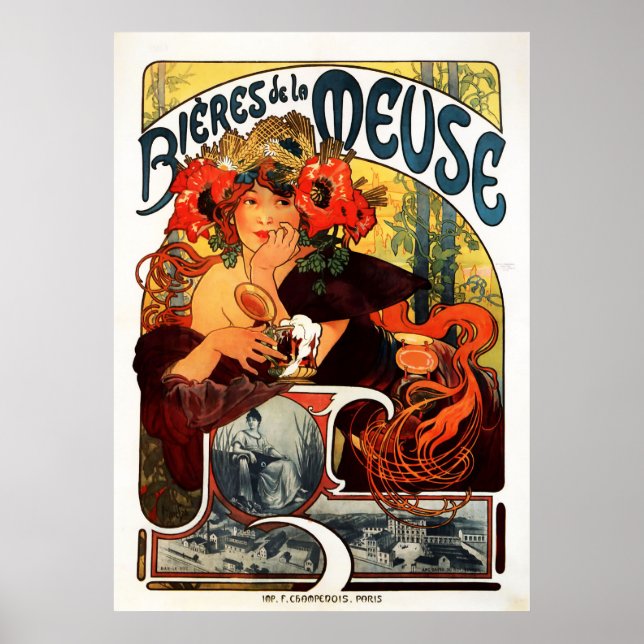 Affiche Bieres De La Meuse (Devant)