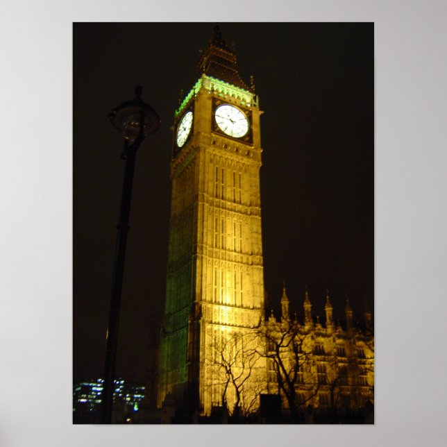 Affiche big ben (Devant)