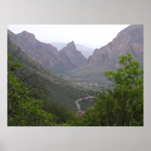 Affiche Big Bend Canyon