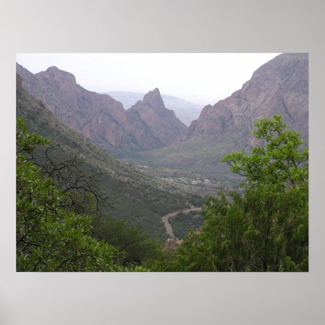 Affiche Big Bend Canyon (Devant)