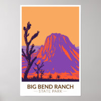 Big Bend Ranch State Park Texas Vintage