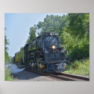 Affiche Big Boy No. 4014 Steam Locomotive