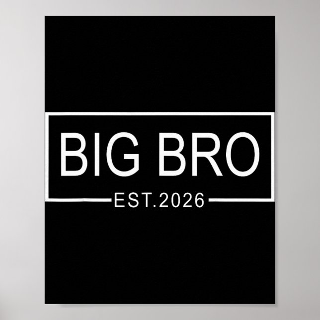 Affiche Big Bro Est. 2026 New Big Brother Pregnancy Announ (Devant)