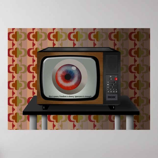 Affiche Big Brother 1984 (Devant)