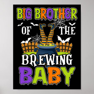 Affiche Big Brother Of Brewing Par Hommes D'Halloween Femm