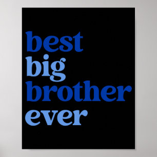 Affiche Big Brother toujours gris avec texte bleu garçons
