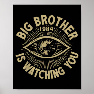 Affiche Big Brother vous regarde
